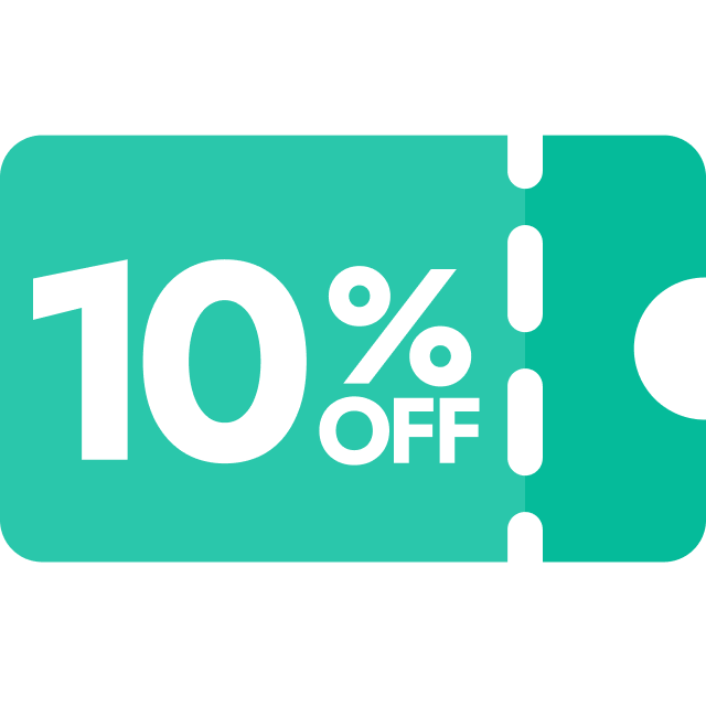 10％OFFクーポン