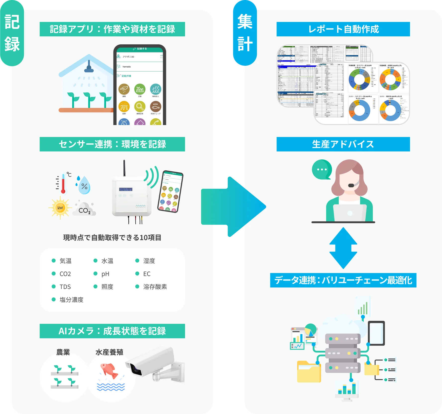 記録・集計